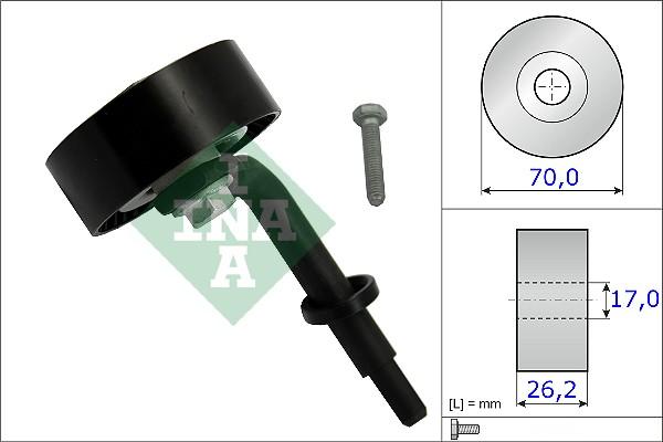 Wilmink Group WG1252603 - Паразитна / водеща ролка, пистов ремък vvparts.bg