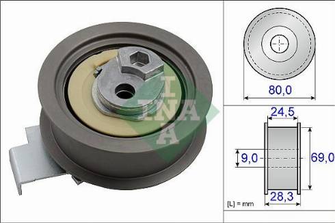 Wilmink Group WG1252639 - Обтяжна ролка, ангренаж vvparts.bg