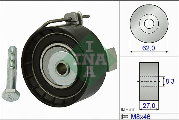 Wilmink Group WG1252620 - Обтяжна ролка, ангренаж vvparts.bg