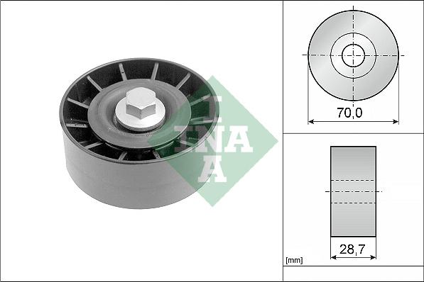 Wilmink Group WG1252840 - Паразитна / водеща ролка, пистов ремък vvparts.bg