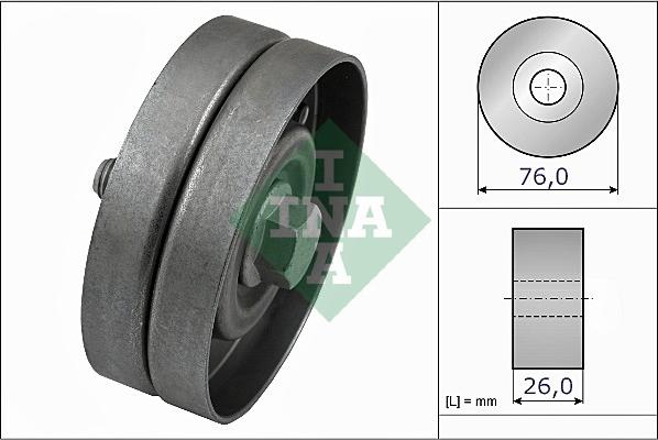 Wilmink Group WG1252883 - Паразитна / водеща ролка, пистов ремък vvparts.bg