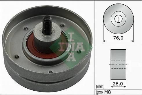 Wilmink Group WG1252839 - Паразитна / водеща ролка, пистов ремък vvparts.bg