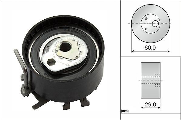 Wilmink Group WG1252342 - Обтяжна ролка, ангренаж vvparts.bg