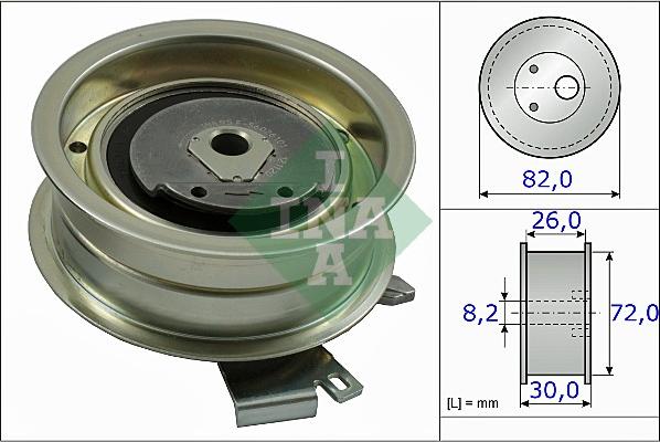 Wilmink Group WG1252217 - Обтяжна ролка, ангренаж vvparts.bg