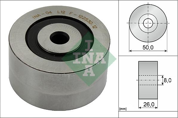 Wilmink Group WG1252761 - Паразитна / водеща ролка, пистов ремък vvparts.bg