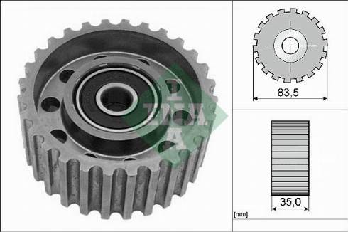 Wilmink Group WG1252724 - Паразитна / водеща ролка, зъбен ремък vvparts.bg