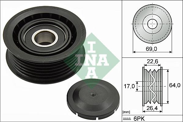 Wilmink Group WG1252776 - Паразитна / водеща ролка, пистов ремък vvparts.bg