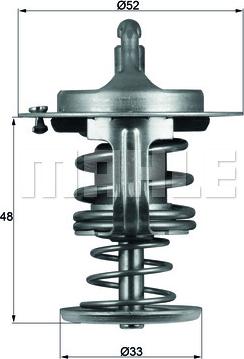 Wilmink Group WG1264933 - Термостат, охладителна течност vvparts.bg