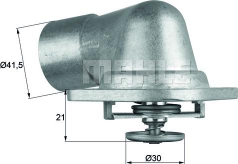 Wilmink Group WG1264925 - Термостат, охладителна течност vvparts.bg