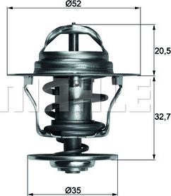 Wilmink Group WG1261821 - Термостат, охладителна течност vvparts.bg