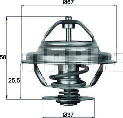 Wilmink Group WG1262710 - Термостат, охладителна течност vvparts.bg