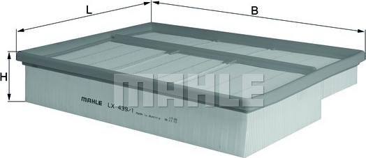 Wilmink Group WG1216507 - Въздушен филтър vvparts.bg