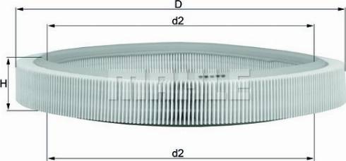 Wilmink Group WG1216680 - Въздушен филтър vvparts.bg