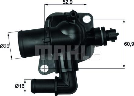 Wilmink Group WG1217599 - Термостат, охладителна течност vvparts.bg