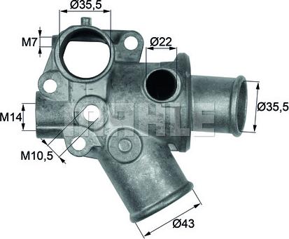 Wilmink Group WG1217565 - Термостат, охладителна течност vvparts.bg