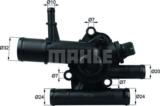 Wilmink Group WG1217654 - Термостат, охладителна течност vvparts.bg