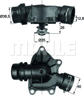 Wilmink Group WG1217663 - Термостат, охладителна течност vvparts.bg