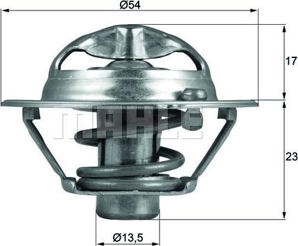 Wilmink Group WG1217873 - Термостат, охладителна течност vvparts.bg