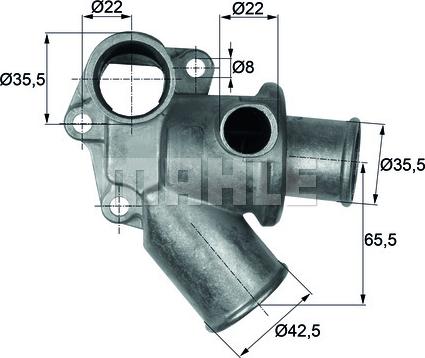 Wilmink Group WG1217706 - Термостат, охладителна течност vvparts.bg