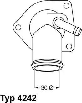 Wilmink Group WG1700134 - Термостат, охладителна течност vvparts.bg