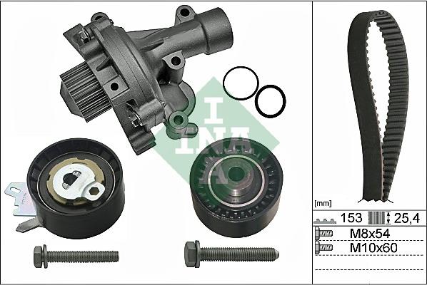 Wilmink Group WG1710044 - Водна помпа+ к-кт ангренажен ремък vvparts.bg