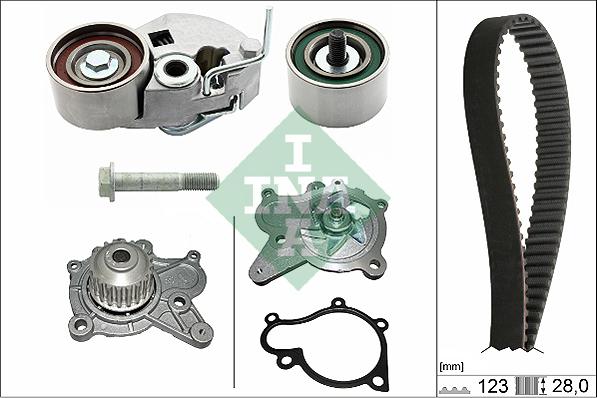 Wilmink Group WG1710051 - Водна помпа+ к-кт ангренажен ремък vvparts.bg