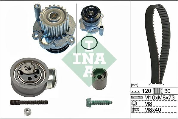 Wilmink Group WG1710008 - Водна помпа+ к-кт ангренажен ремък vvparts.bg