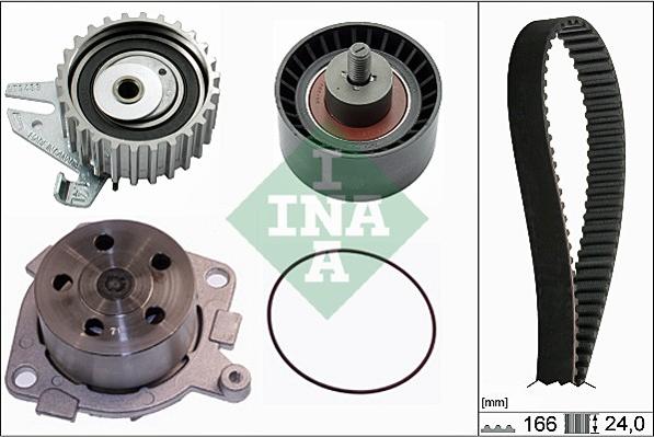 Wilmink Group WG1710019 - Водна помпа+ к-кт ангренажен ремък vvparts.bg