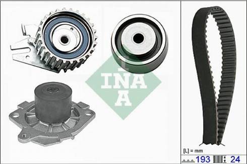 Wilmink Group WG1710073 - Водна помпа+ к-кт ангренажен ремък vvparts.bg