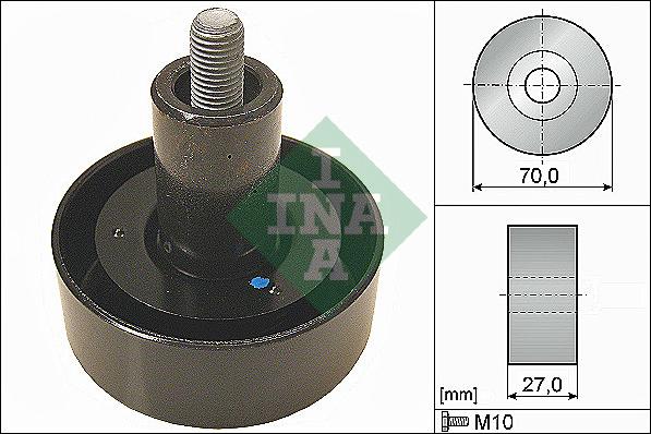 Wilmink Group WG1710116 - Паразитна / водеща ролка, пистов ремък vvparts.bg