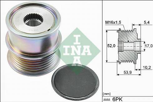 Wilmink Group WG1710209 - Ремъчна шайба, генератор vvparts.bg