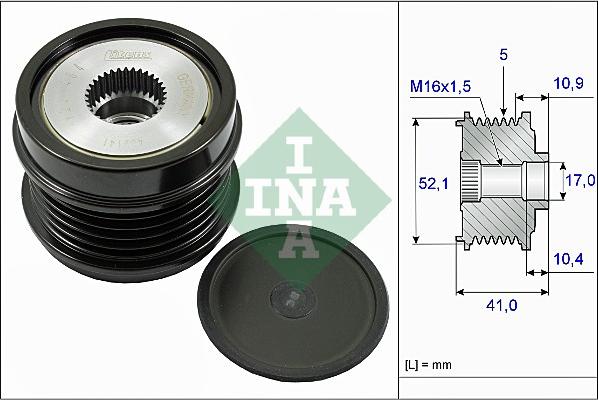 Wilmink Group WG1710202 - Ремъчна шайба, генератор vvparts.bg