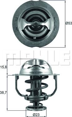 Wilmink Group WG1789694 - Термостат, охладителна течност vvparts.bg