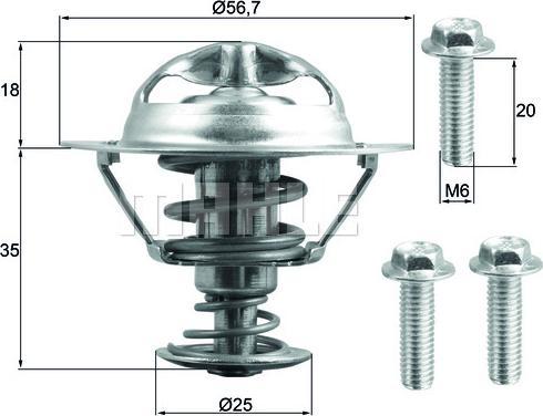 Wilmink Group WG1789696 - Термостат, охладителна течност vvparts.bg