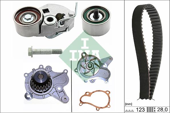 Wilmink Group WG1780530 - Водна помпа+ к-кт ангренажен ремък vvparts.bg