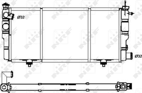 Wilmink Group WG1721445 - Радиатор, охлаждане на двигателя vvparts.bg