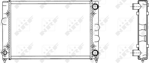 Wilmink Group WG1721489 - Радиатор, охлаждане на двигателя vvparts.bg