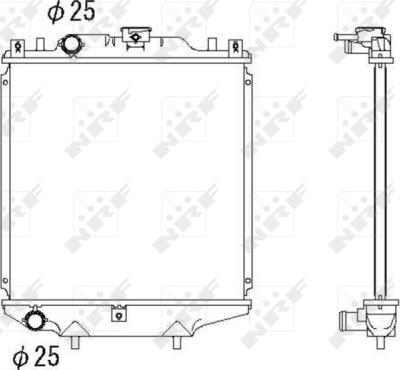 Wilmink Group WG1721471 - Радиатор, охлаждане на двигателя vvparts.bg