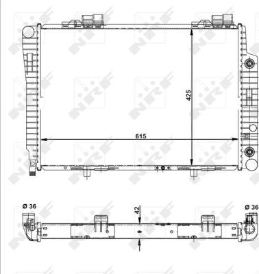 Wilmink Group WG1721596 - Радиатор, охлаждане на двигателя vvparts.bg