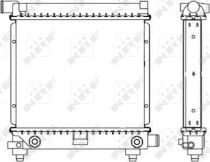 Wilmink Group WG1721693 - Радиатор, охлаждане на двигателя vvparts.bg