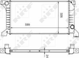 Wilmink Group WG1721664 - Радиатор, охлаждане на двигателя vvparts.bg