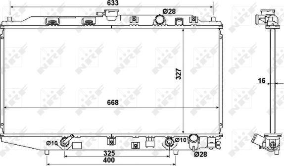 Wilmink Group WG1721681 - Радиатор, охлаждане на двигателя vvparts.bg