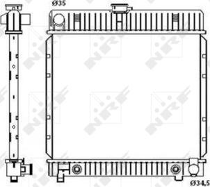 Wilmink Group WG1721630 - Радиатор, охлаждане на двигателя vvparts.bg