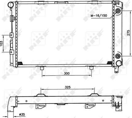 Wilmink Group WG1721674 - Радиатор, охлаждане на двигателя vvparts.bg