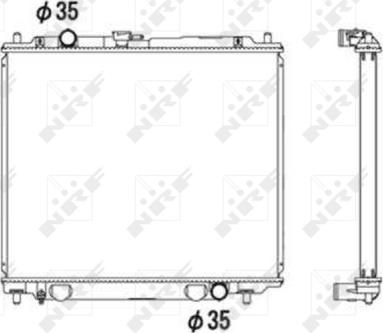 Wilmink Group WG1721815 - Радиатор, охлаждане на двигателя vvparts.bg