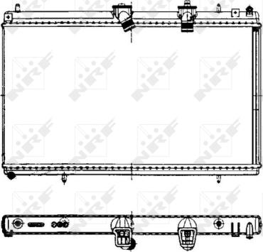 Wilmink Group WG1721310 - Радиатор, охлаждане на двигателя vvparts.bg