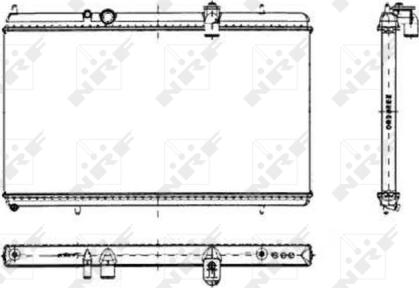 Wilmink Group WG1721313 - Радиатор, охлаждане на двигателя vvparts.bg