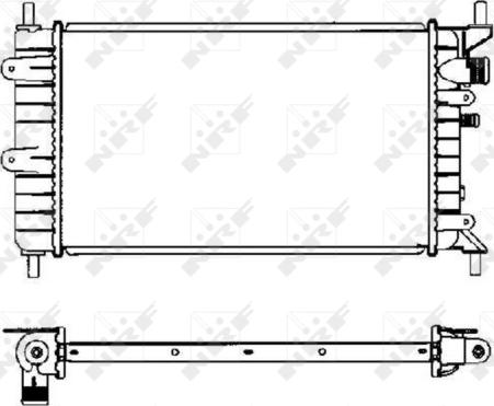 Wilmink Group WG1721312 - Радиатор, охлаждане на двигателя vvparts.bg