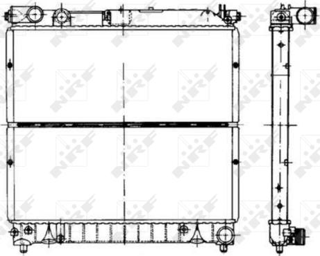 Wilmink Group WG1721298 - Радиатор, охлаждане на двигателя vvparts.bg