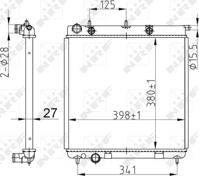 Wilmink Group WG1721293 - Радиатор, охлаждане на двигателя vvparts.bg